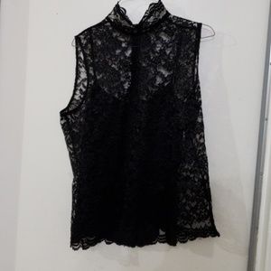 Nieman Marcus Lace turtleneck